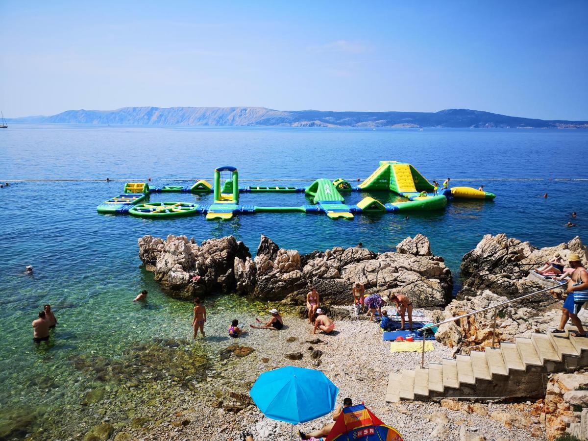 Villa Clara Apartments Kvarner Novi Vinodolski Dış mekan fotoğraf