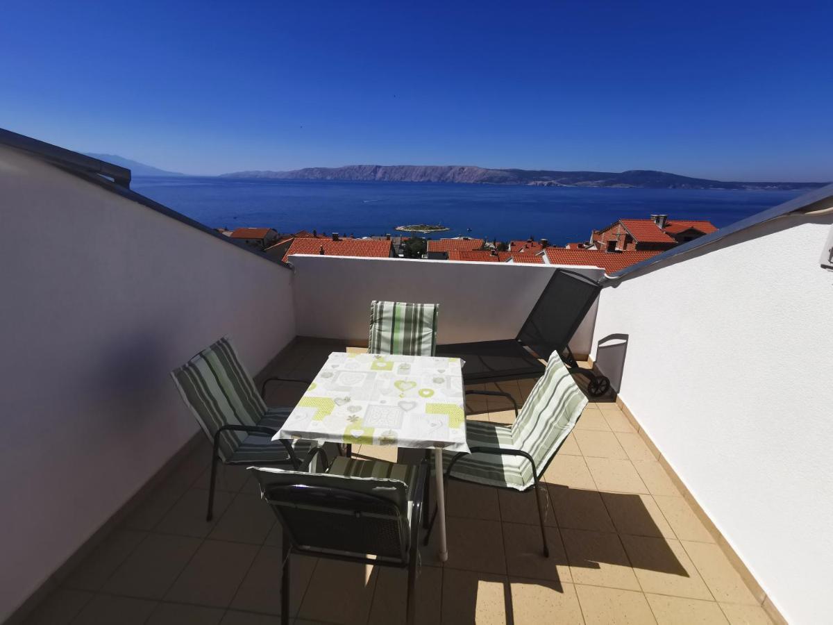 Villa Clara Apartments Kvarner Novi Vinodolski Dış mekan fotoğraf